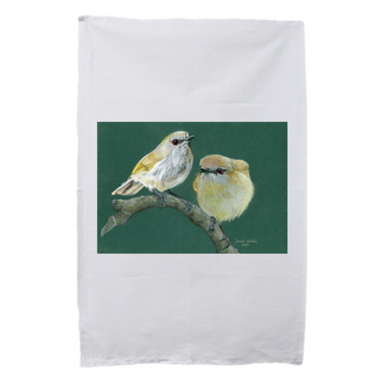 Native NZ Birds Tea Towel