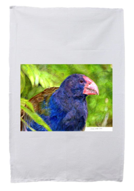 Native NZ Birds Tea Towel