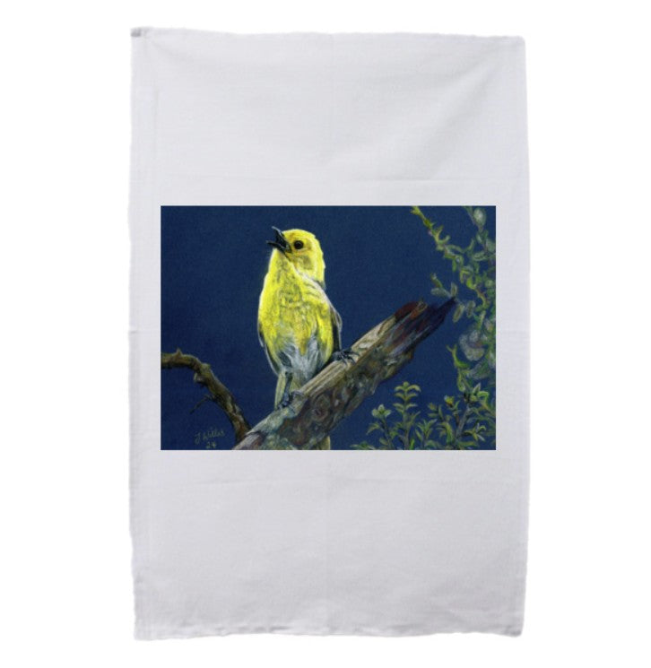 Native NZ Birds Tea Towel